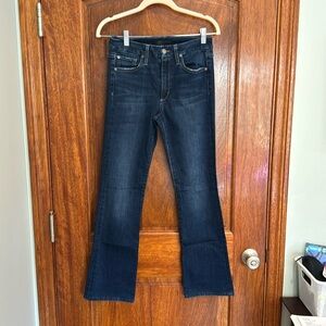 Joes size 27  high rise bootcut dark wash jeans